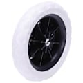 Pikkukuva 5 / 5: 8 kpl Hot Wheel -design kärrymatkalaukun pyörät 15,8 x 3,4 cm - Musta & Valkoinen