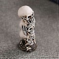 Miniatyrbillede 4 af 4: Kranie Ornament Kranie Dekoration Kranie Statue