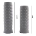 Miniatyrbillede 3 af 5: Sort 3 par G30 Max Grips Lange og korte silikone grips Sort Grå silikone grips