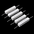 Miniatyrbillede 3 af 5: 5 stk. 10w Watt 100 Ohm 5% Aksial Tråd Cement Modstande