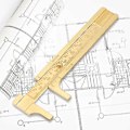Miniatyrbillede 5 af 5: Dobbelt Skala Vernier Tykkelsesmåler Bærbar Messing Skyde Tykkelsesmåler Måleværktøj (80mm)