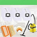 Miniatyrbillede 3 af 5: Støvsugerposer 2.863-006.0 Filter til WD4 WD5 WD6 WD5P WD6P Premium Støvsuger Reservedele