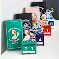 Miniatyrbild 5 av 5: Skrivbordskalender i trä, Evighetskalender i trä Nedräkning Månad Datum Block Kalender Träkalender Design i världsklass