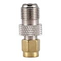 Miniatyrbilde 1 av 5: RF Koaksial Koaks Adapter SMA Hann til F Hunn, sølv