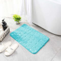 Miniatyrbillede 5 af 5: Antiskrid bademåtte 50x80cm Indendørs dør måtte Memory skum Entré tæppe til badeværelse Badekar Køkken Grøn