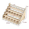 Miniatyrbillede 5 af 5: Model Maling Organizer Simpel Multi-Lag Delikat Praktisk Malingholder DIY Pigmenthylde med Flere Slots B