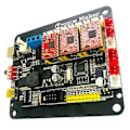 Miniatyrbillede 4 af 5: CNC Display Controller GRBL0.9 1.1 USB Port Graveringsmaskine 3 Akse Kontrolkort Én-tasts Offline