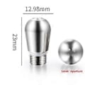 Miniatyrbilde 5 av 5: 4 Hull Kaffemaskin Dampdyse Tilbehør for 870/878/880 Perfekt Melkeskum for Barista