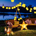 Miniatyrbild 2 av 5: Solcells drivna LED-lyktsträngslampor, IP65 vattentät 20LED trädgårds LED-lyktsträngslampor, inomhus och utomhus för fest, jul, De