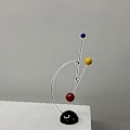 Miniatyrbilde 2 av 5: Skrivebordsmobiler Calder Skrivebord Ba Ce Skulptur Rotte Ins Kunst Rotte-1