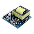 Miniatyrbild 2 av 5: DC 12V till AC 220V 380V 500W Inverter Boost Board Transformator Ström Bil Konverter Modul
