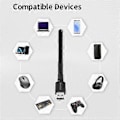 Miniatyrbillede 5 af 5: 100M Bluetooth 5.3 Adapter Driverfri USB Bluetooth Dongle Adaptador til 11/10 Mus Tastatur Audio Receiver