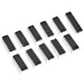 Miniatyrbilde 3 av 5: 40 stk. (20 stk. 74HCxx + 20 stk. 74LSxx) Serie Logikk IC Sortimentsett Digital Integrert Chip