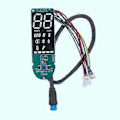 Miniatyrbillede 5 af 5: Dashboard printkort udskiftningspanel dele til Max G30 elektrisk scooter reparationsdel