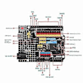 Pikkukuva 5 / 5: R4 Minima Type-C USB ESP32-S3 WIFI Edition -kehityskortti ohjelmointioppimisen ohjaimelle