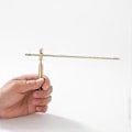 Miniatyrbillede 2 af 2: 1 par Kobber Drage Søgende Dowsing Stang Udendørs Energi Vand Witching Justerbar Detektor Professionel
