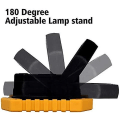 Miniatyrbillede 3 af 5: 30w LED arbejdslys, T-sun konstruktionslys, genopladeligt batteri, bærbar, vandtæt arbejdslys med 2 genopladelige batterier, Usb, 3 Li