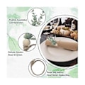 Miniatyrbillede 4 af 4: Servietringe 6 Rustikke Eukalyptus Træ Servietringe Boho Blad Træperle Bondegårds Servietring Holder