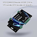 Miniatyrbild 3 av 5: Sp201e Dmx512 Ws2812b Ws2811 Till Spi Kontroller Dekoder, Stödjer Flera ICs