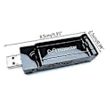 Miniatyrbillede 4 af 5: EW-7733 RT3573 2.4G 5G Dual Band 900Mbps USB Adapter 3 Indbyggede Gains Antenne Trådløs Ethernet USB WiFi Modtager Til PC