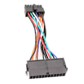 Miniatyrbillede 4 af 5: Atx 24pin til 14pin ledning Psu hovedstrømkabel til Lenovo bærbar computer ledning