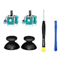 Miniatyrbild 1 av 5: 1 Set Analog 3D Joystick Tumspak Reparationssensor Modul Tumspak Ersättningsdel för P5 Kontroller Reparationsdel