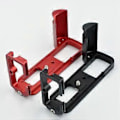 Miniatyrbilde 3 av 5: For XT2 X-T2 Kamera Hurtigutløser L Plate/L Brakett Vertikal Kamerabase Holder Håndgrep Rød