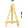 Miniatyrbillede 2 af 5: 25 stk. Mini 5 Tommer Staffeli. S, Visningsbilleder
