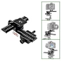 Miniatyrbild 2 av 5: Pro 4-vägs Makro Fokuseringsskena Slider /-up För , , Digital Systemkamera