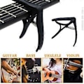 Miniatyrbilde 2 av 5: Profesjonell Gitar Capo Glidende Flyttbar Capo for Elektrisk Folkegitar Nybegynner
