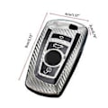 Miniatyrbillede 5 af 5: Bil Nøgle Etui Cover Til 1 3 4 5 6 7 X3 X4 Serie F20 F30 E60 Fob Shell Beskytter