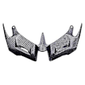 Miniatyrbillede 1 af 5: Cycle Aero Winglets Fing Vinge Til Yzf R3 R25 2014 - 2021 Fib