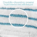Miniatyrbilde 4 av 5: 5 stk. moppeputer for dampmopp Fsm1610 Fsm1630, vaskbar og gjenbrukbar erstatningsmoppeklut