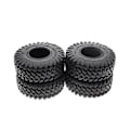 Pikkukuva 3 / 5: 4kpl Crawler 2.2 Tuuman Renkaat Pehmeät 128mm Renkaat Vaahtomuoveilla Axial Wraith Scx10 -4 2.2
