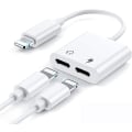 Miniatyrbild 1 av 2: Hörlursadapter för iPhone Dual Splitter