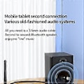 Miniatyrbild 2 av 5: Bluetooth Audio Mottagare Sändare NFC AUX 2RCA U-Disk TF 6.5 Mic Koaxial Optisk DSP Dekodning HIFI Trådlös Adapter B