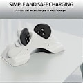 Miniatyrbillede 1 af 5: Til 3/Quest 3S Controller Opladningsholder, Hurtig Opladningsstation Opladningsdock Controller VR Tilbehør