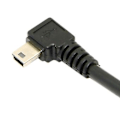 Miniatyrbillede 5 af 5: 1,8 m Mini Usb B Type 5pin 90 Grader Venstre D Til Usb 2.0 Datakabel