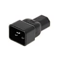 Pikkukuva 3 / 5: IEC 320 C20 3-nastainen uros - C13 3-nastainen naaras pistoke virtalähde muunnin adapteri