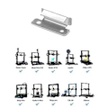 Miniatyrbilde 2 av 5: Rustfritt stål for Ender3 varmebed-klips, glassbed-klips klemmer 7mm for 3D-printer