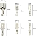 Miniatyrbillede 2 af 5: 270 stk. elektriske terminaler, T-stik ledningsforbindelse, han- og hunstik ledningsforbindelser crimp terminalblok med isoleringsmuffe 2,8 mm 4,8 M