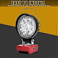 Miniatyrbillede 5 af 5: Til 18V/20V Li-Ion Batteri LED Arbejdslampe 4 Tommer Lommelygte Bærbar Nødlys Flood Lampe Campinglampe