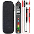 Miniatyrbillede 1 af 5: X1 Dual Mode Smart Detektor Berøringsfri AC Spændingsdetektor Ncv Multimeter Elektrisk Test Blyant Bærbar Tester Pen Med Lyd Og Lys Alarm Og Led