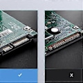 Pikkukuva 5 / 5: 2.5 tuuman HDD-kotelo tukee 6 Gbps Sata - USB TypeC -kiintolevykoteloa