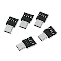 Miniatyrbild 4 av 5: 5st Ultra Mini Typ-c Usb-c Till Usb 2.0 Otg Adapter