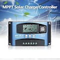 Miniatyrbillede 2 af 5: MPPT Solar Charge Controller Dobbelt USB Solar Controller Smart LCD-skærm MPPT Tracking 5V/2A Dobbelt USB-udgang 12V/24V Automatisk Identifikation