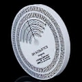 Miniatyrbilde 4 av 5: Hastighetstest Disk Over hangRecord Clamp for Vinyl Platespiller Fonograf Enkel Betjening Justeringslinjal Disk
