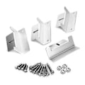 Miniatyrbild 1 av 5: 4 st Aluminiumlegering Z Form Fästen Solpanel Monteringsfästen Set