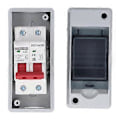 Miniatyrbillede 4 af 4: 2P Fotovoltaisk System DC Miniature Strømafbryder Solcelle IP65 Vandtæt PV Afbryderkontakt DC1000V 25A