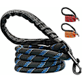 Miniatyrbilde 1 av 5: Hundehalsbånd med mykt polstret håndtak og sklisikkert tau for hundetrening for valper, små, mellomstore og store hunder Egnet for løping, jogging